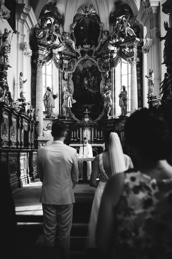 Jak probíhá svatba v kostele, Filip Bláha svatební fotograf